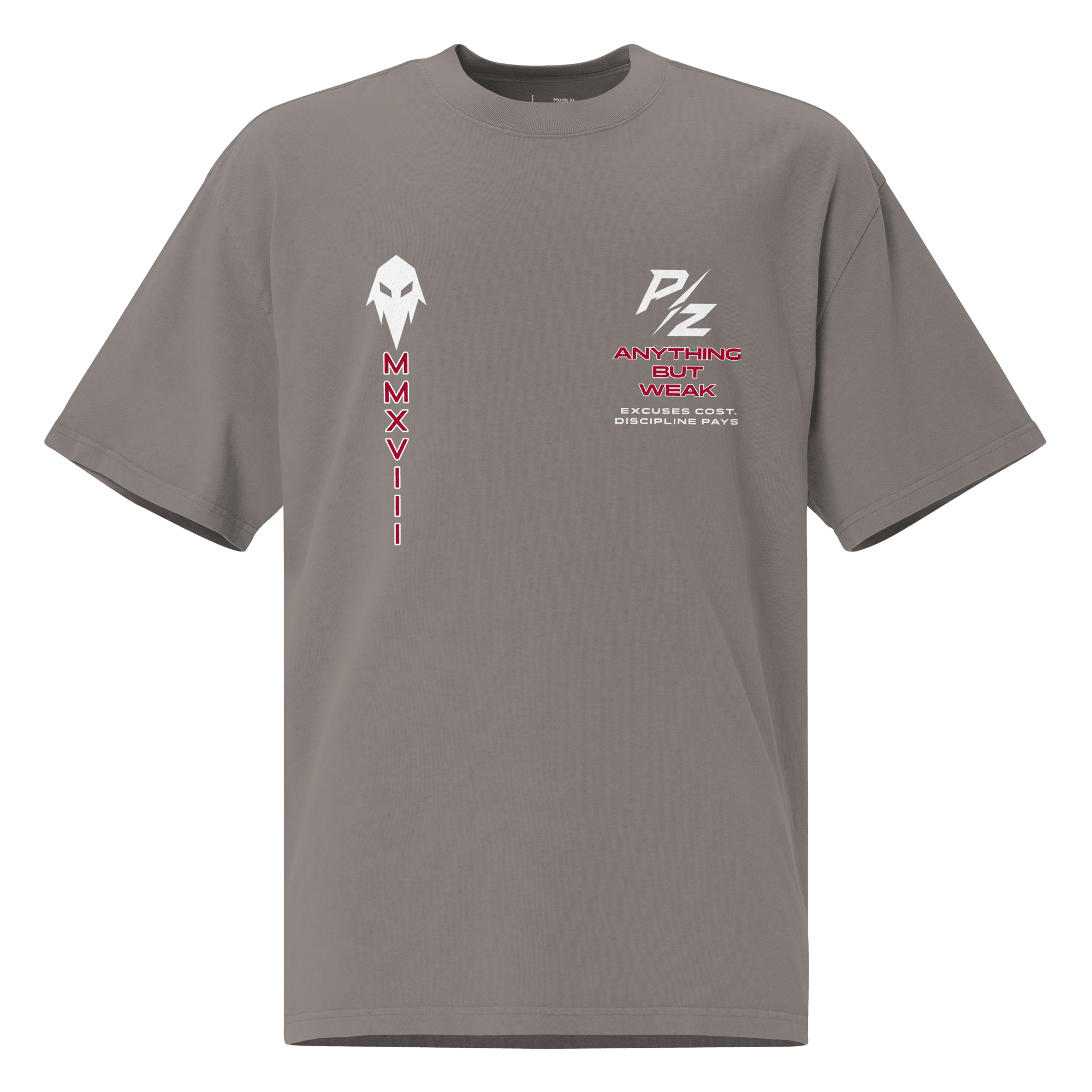 Anything But Weak Oversized Tee - Phase Zero Co