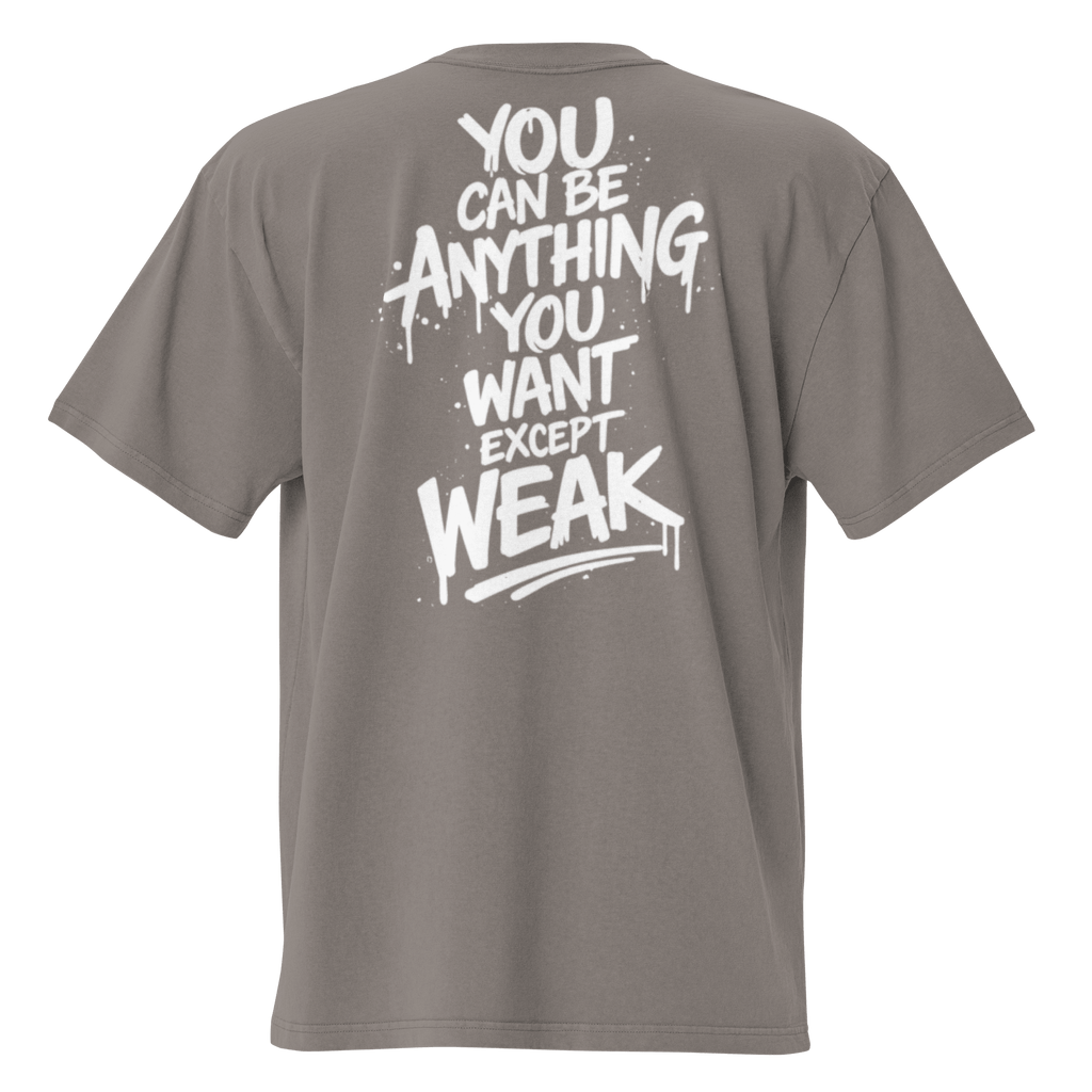 Anything But Weak Oversized Tee – Phase Zero Co oversized tee product image 13
