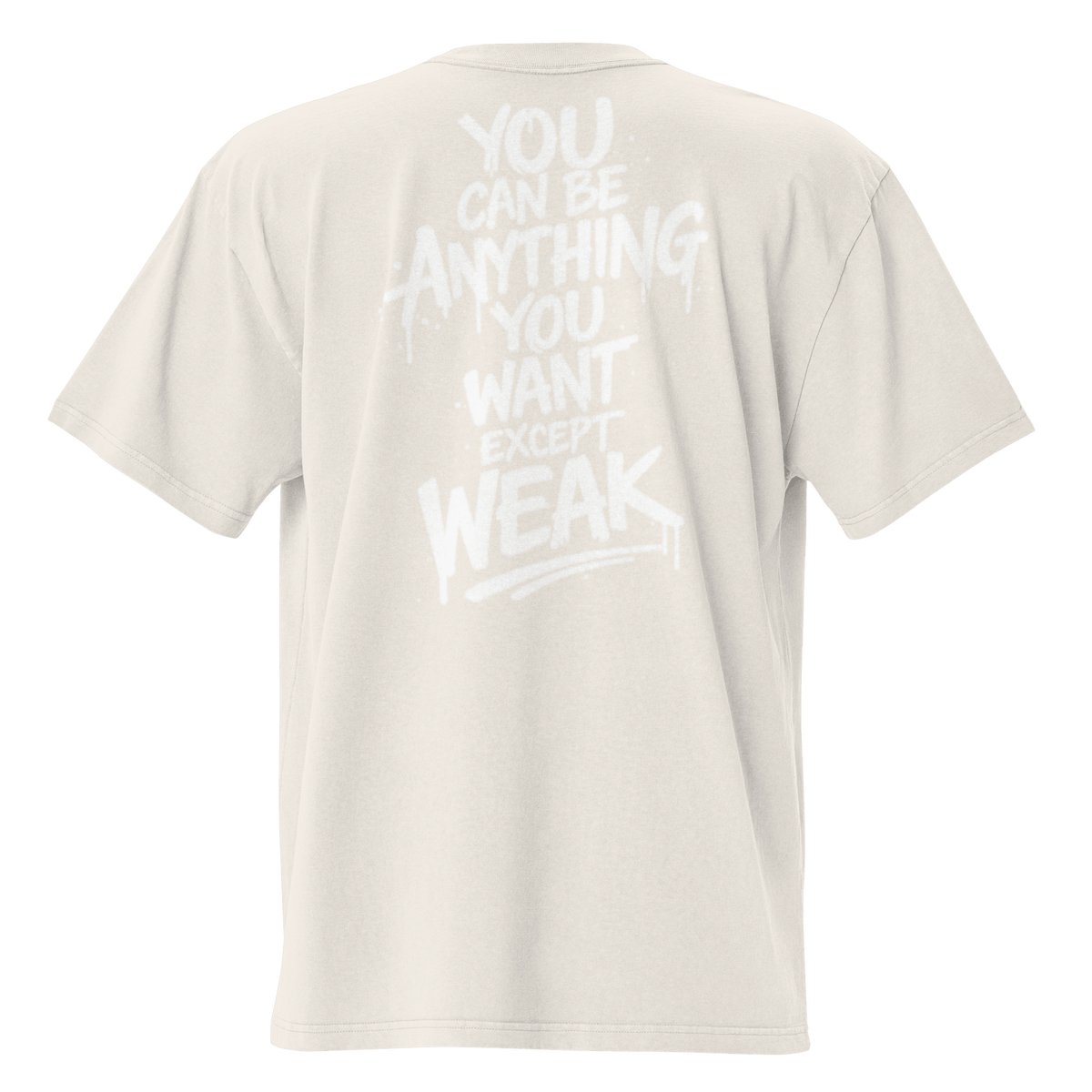 Anything But Weak Oversized Tee – Phase Zero Co oversized tee product image 25
