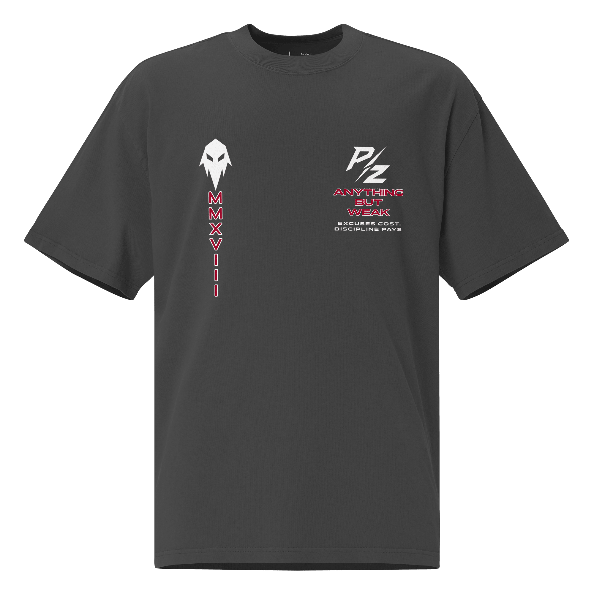 Anything But Weak Oversized Tee - Phase Zero Co