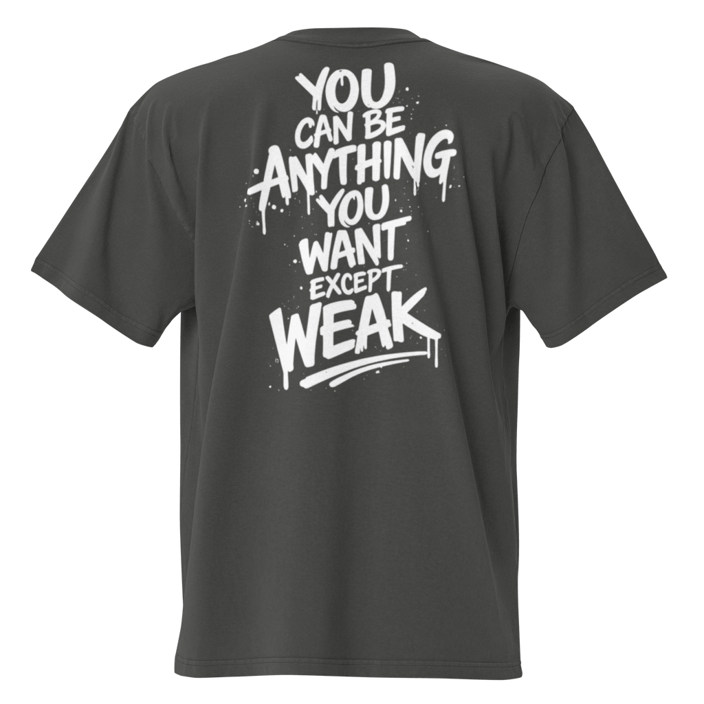Anything But Weak Oversized Tee – Phase Zero Co oversized tee product image 5