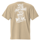 Anything But Weak Oversized Tee – Phase Zero Co oversized tee product image 17