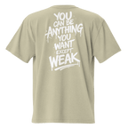 Anything But Weak Oversized Tee – Phase Zero Co oversized tee product image 21