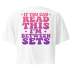 Between Sets Crop Top - Phase Zero Co