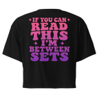 Between Sets Crop Top - Phase Zero Co