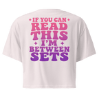 Between Sets Crop Top - Phase Zero Co