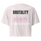 Brutality vs Beauty Crop Top - Phase Zero Co