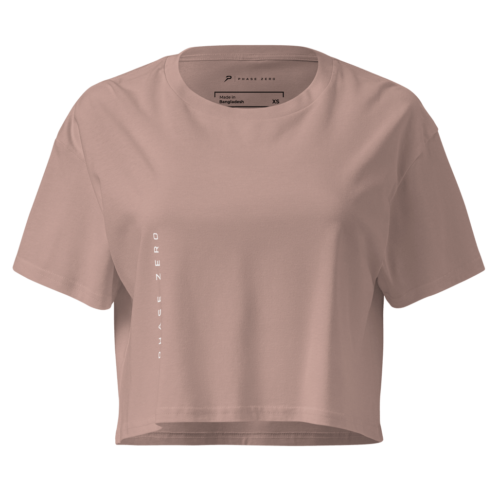 Built Not Bought Crop Top - Phase Zero Co