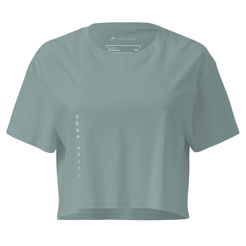 Built Not Bought Crop Top - Phase Zero Co