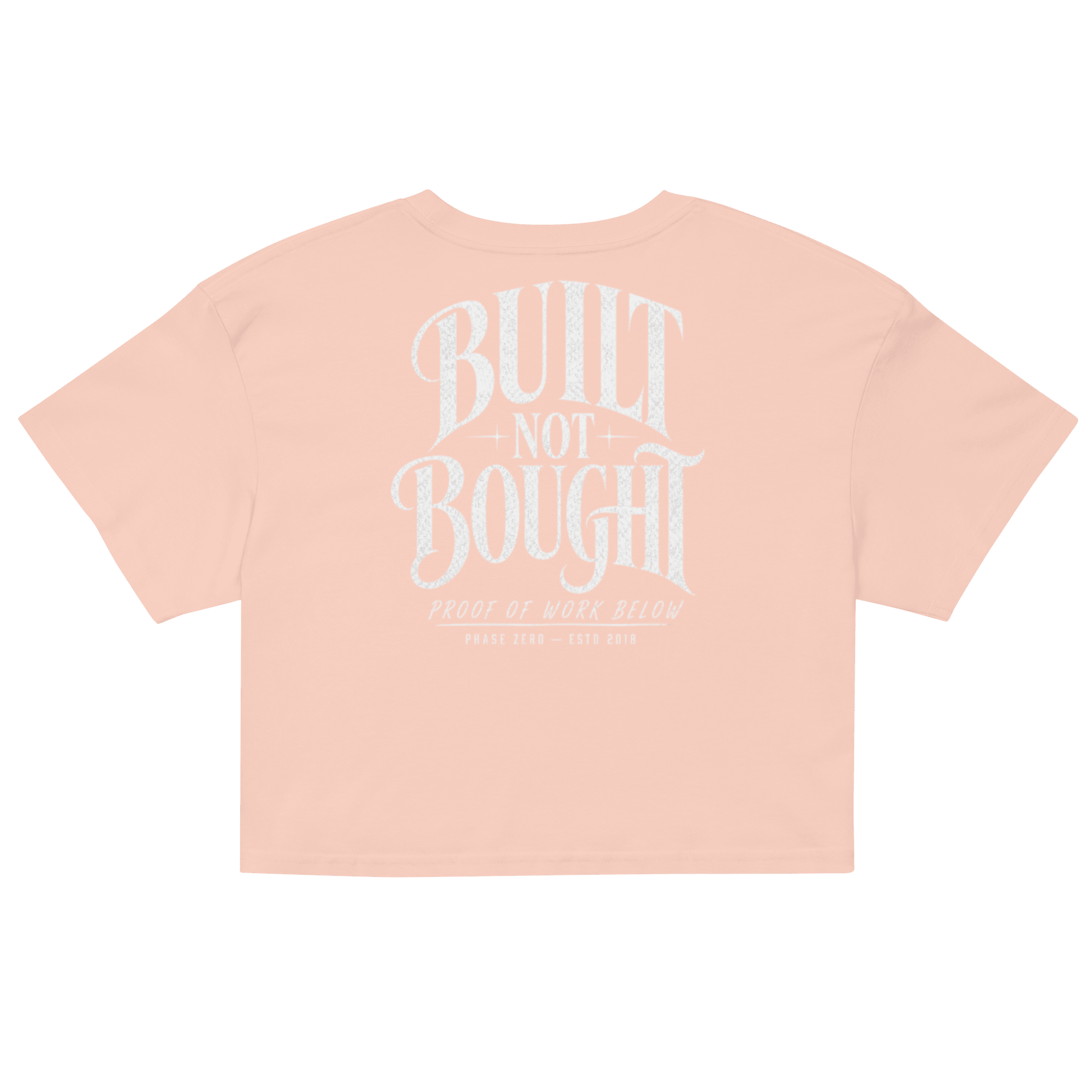 Built Not Bought Crop Top - Phase Zero Co