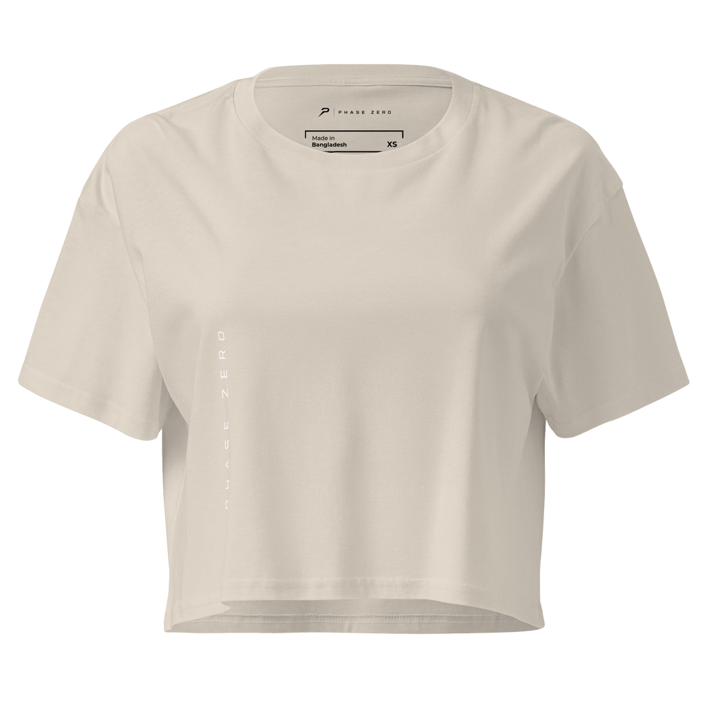 Built Not Bought Crop Top - Phase Zero Co