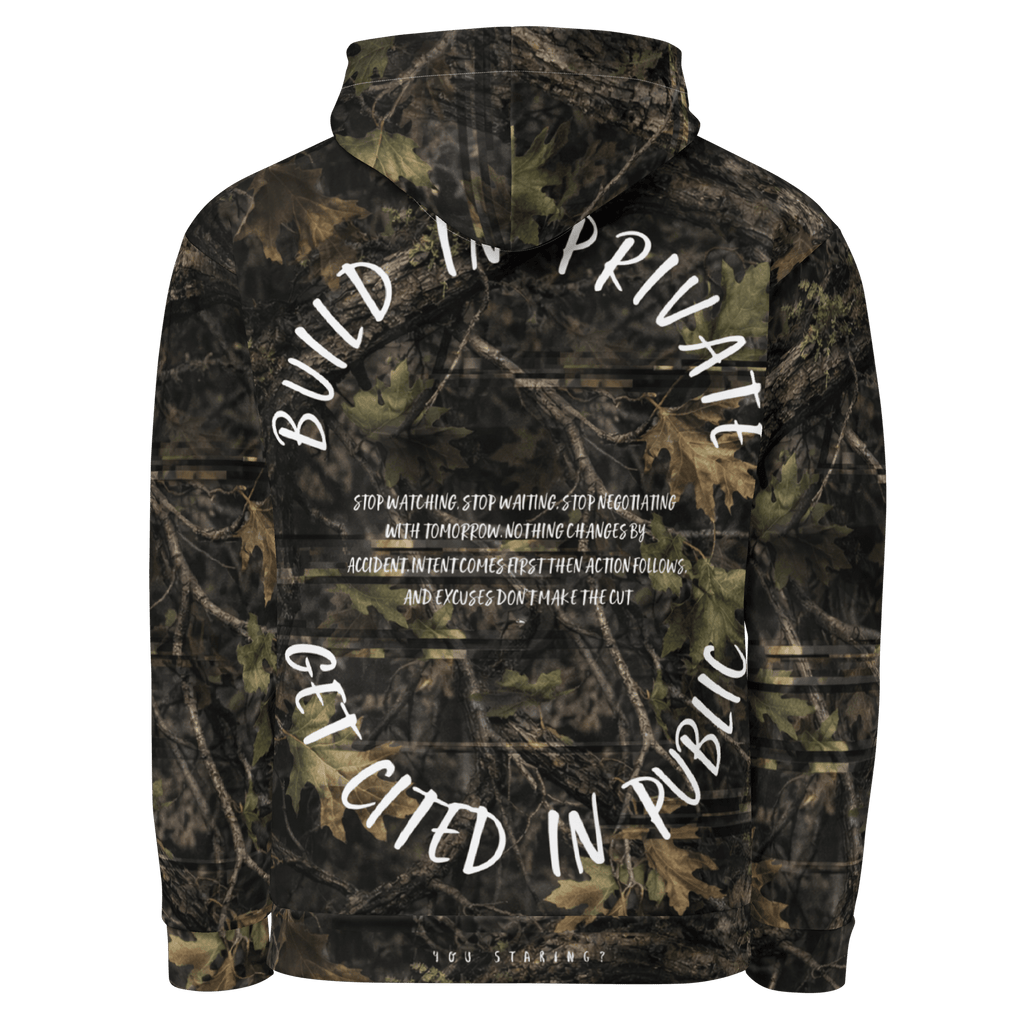 Camo Gains Premium Hoodie - Phase Zero Co