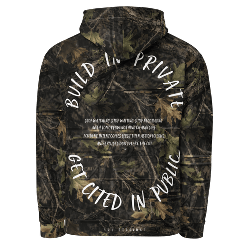 Camo Gains Premium Hoodie - Phase Zero Co