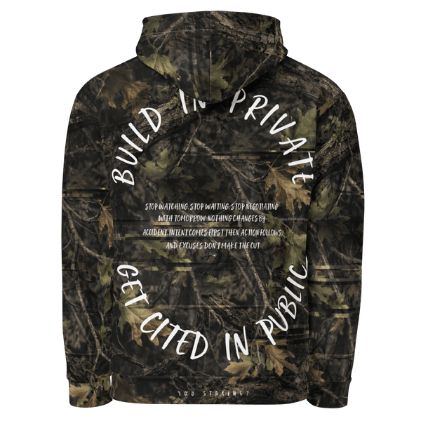 Camo Gains Premium Hoodie - Phase Zero Co