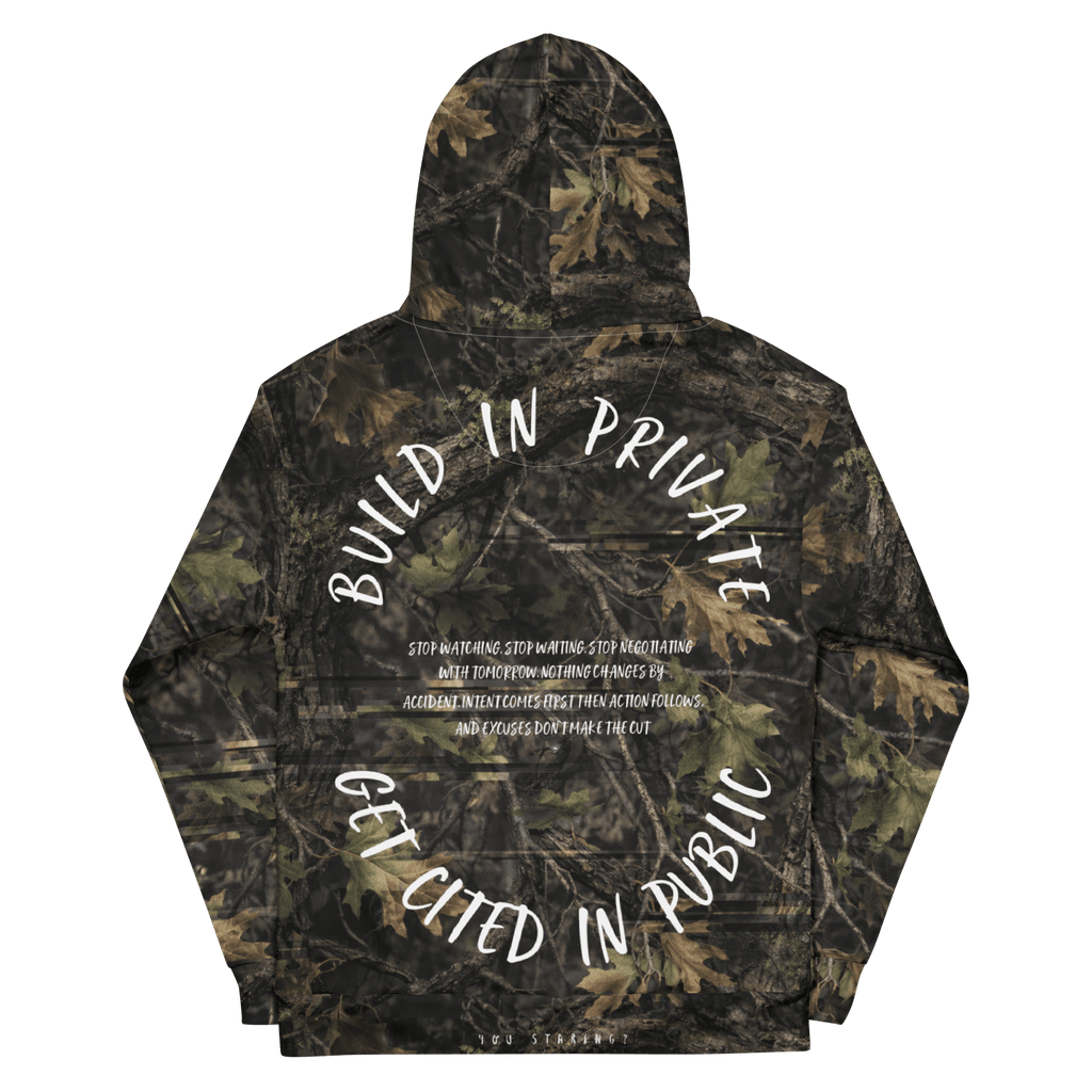 Camo Gains Premium Hoodie - Phase Zero Co