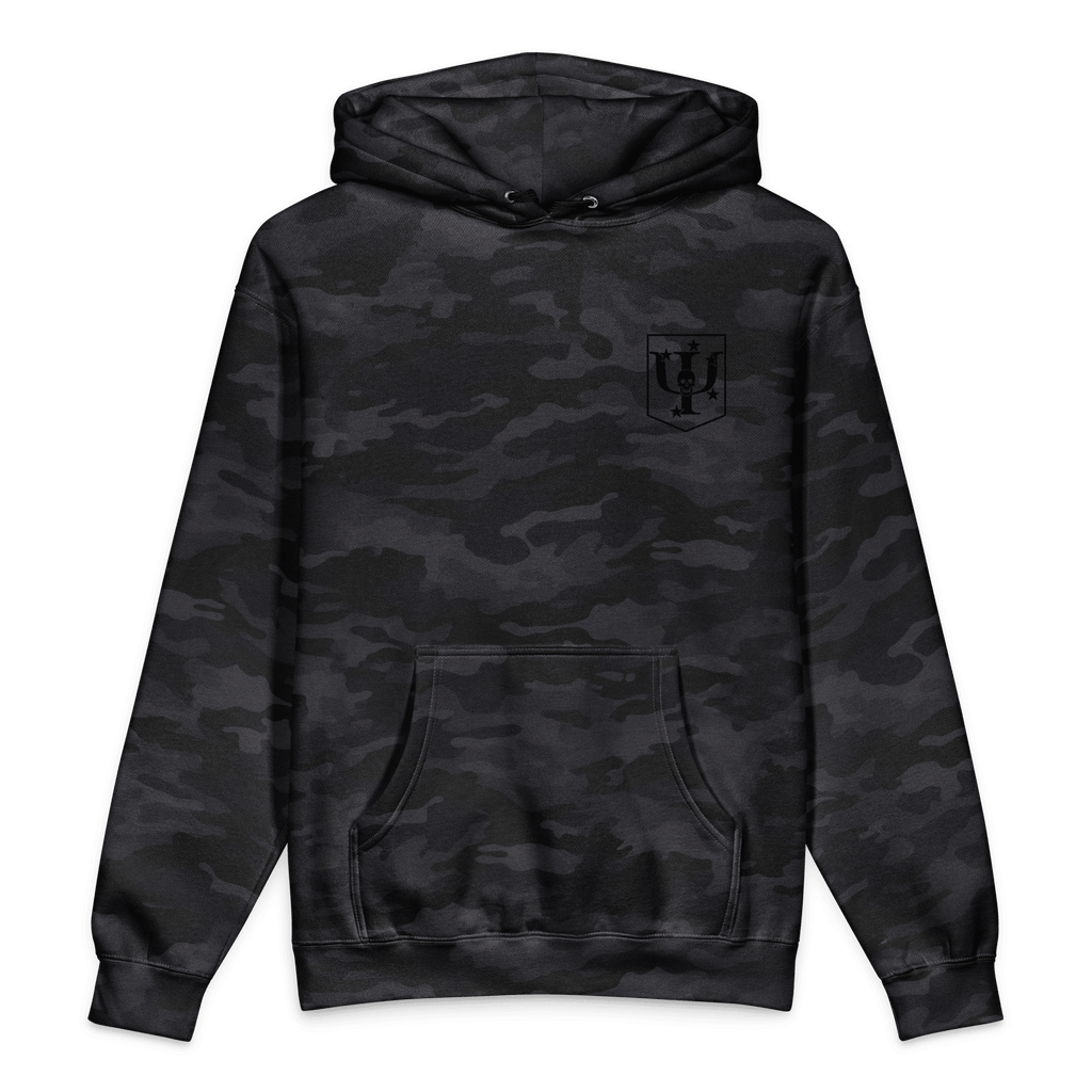 Camo Raider Enabler Heavyweight Hoodie - Phase Zero Co