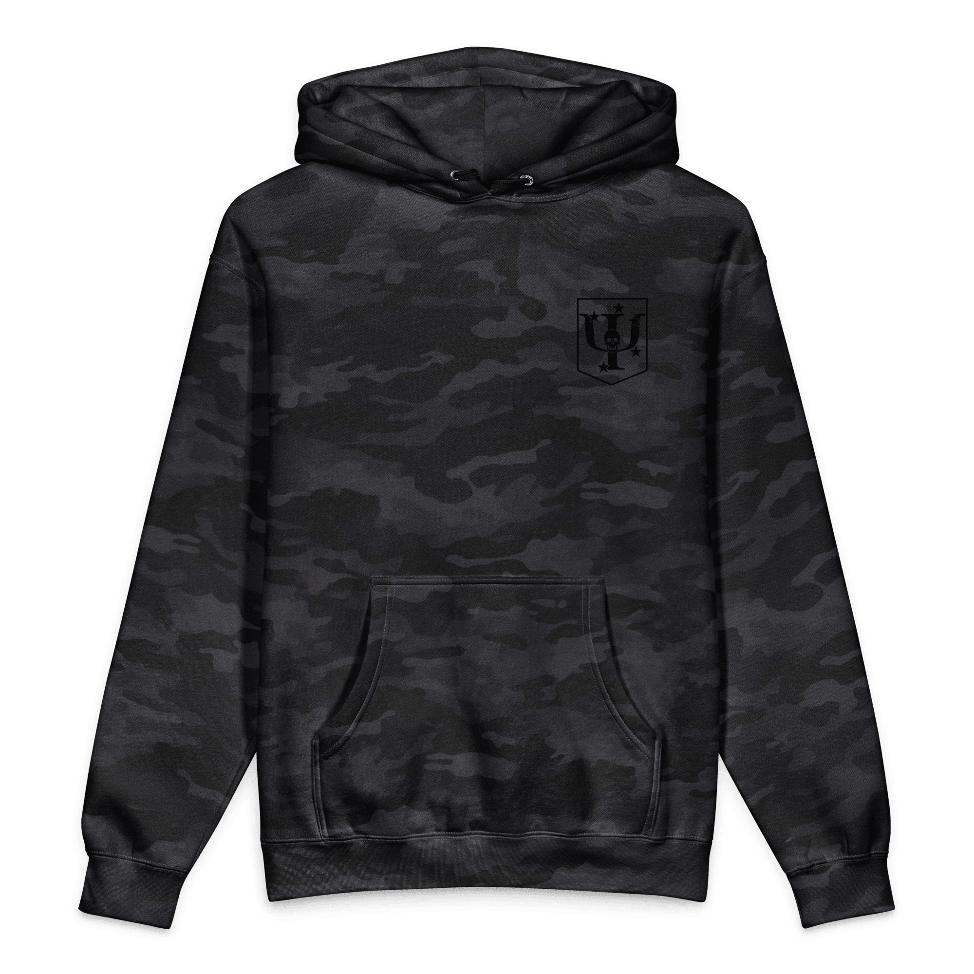Camo Raider Enabler Heavyweight Hoodie - Phase Zero Co