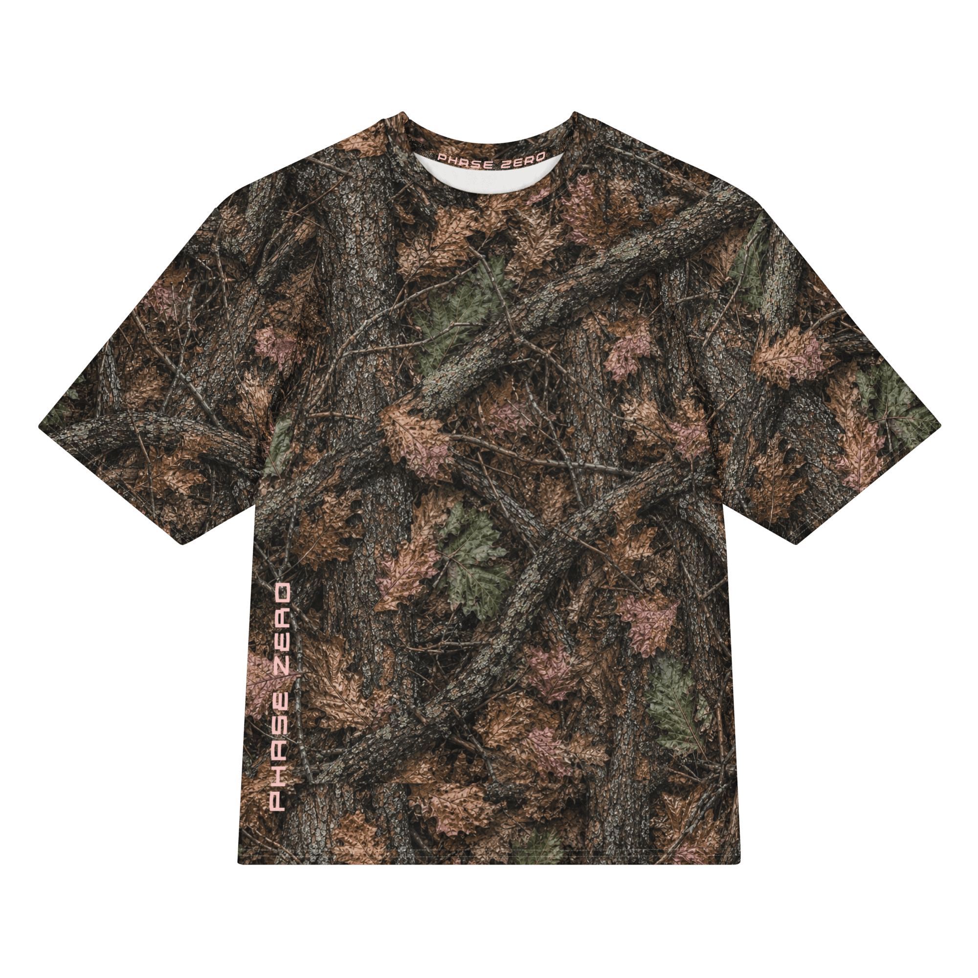 Dark Tree Camo Oversized Tee - Phase Zero Co