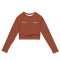 Discipline Kills Weak thoughts Long - sleeve crop top - Phase Zero Co