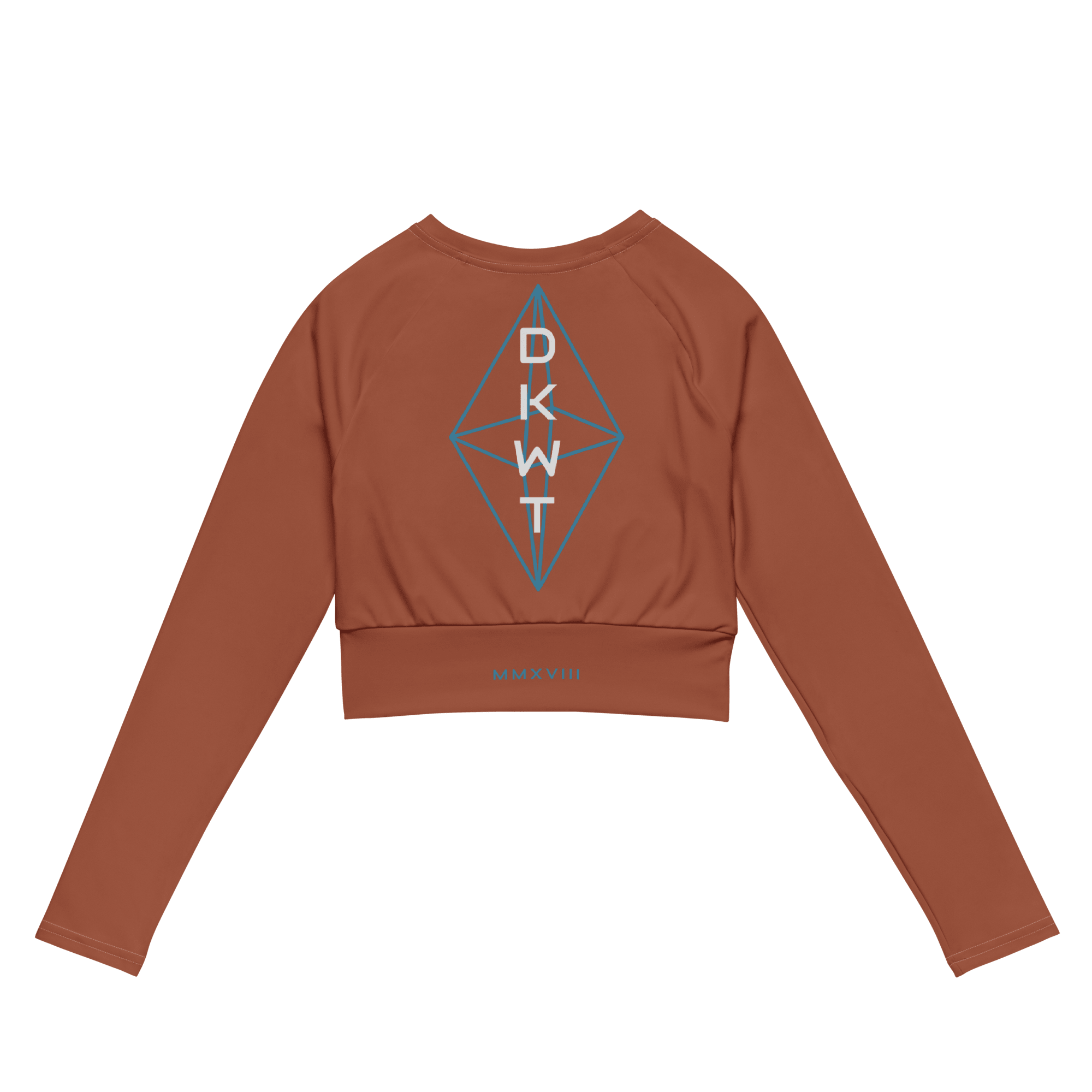 Discipline Kills Weak thoughts Long - sleeve crop top - Phase Zero Co
