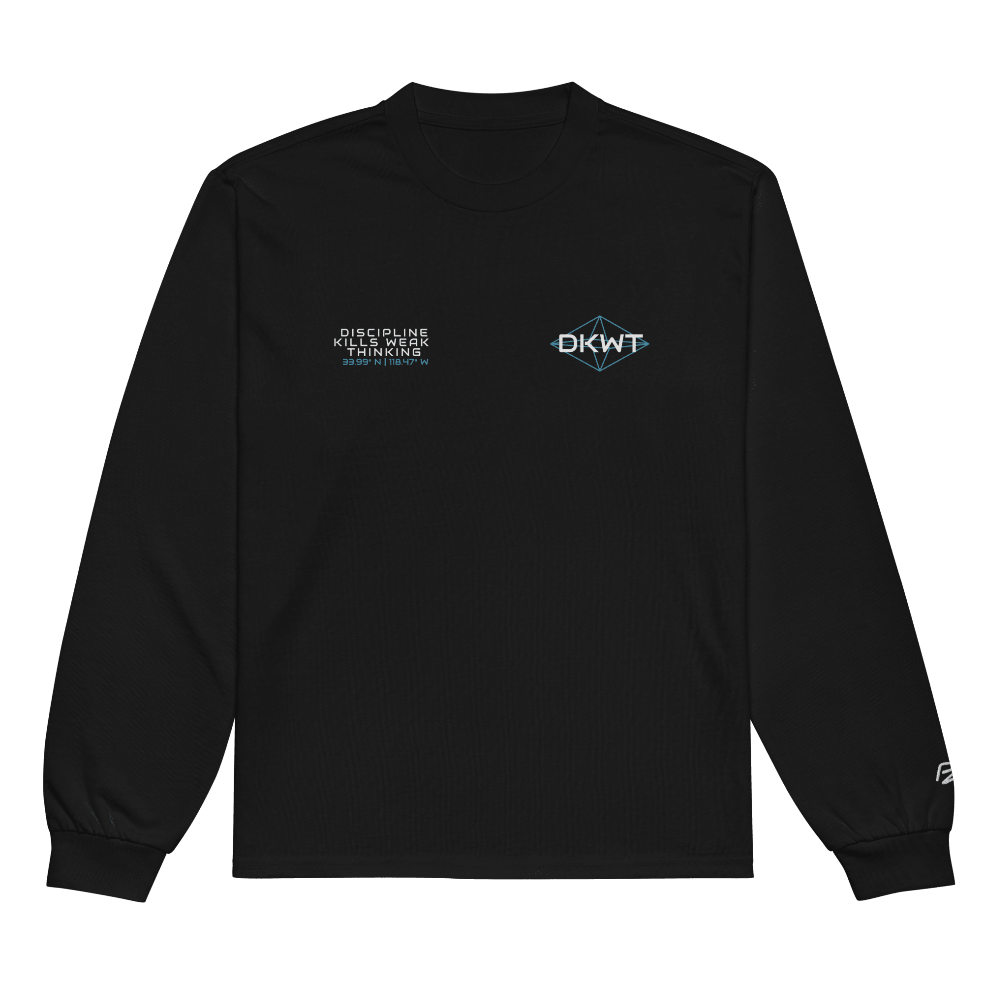 Discipline Kills Weak Thoughts Premium Longsleeve - Phase Zero Co