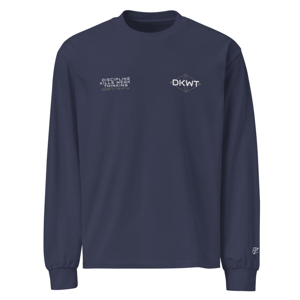 Discipline Kills Weak Thoughts Premium Longsleeve - Phase Zero Co