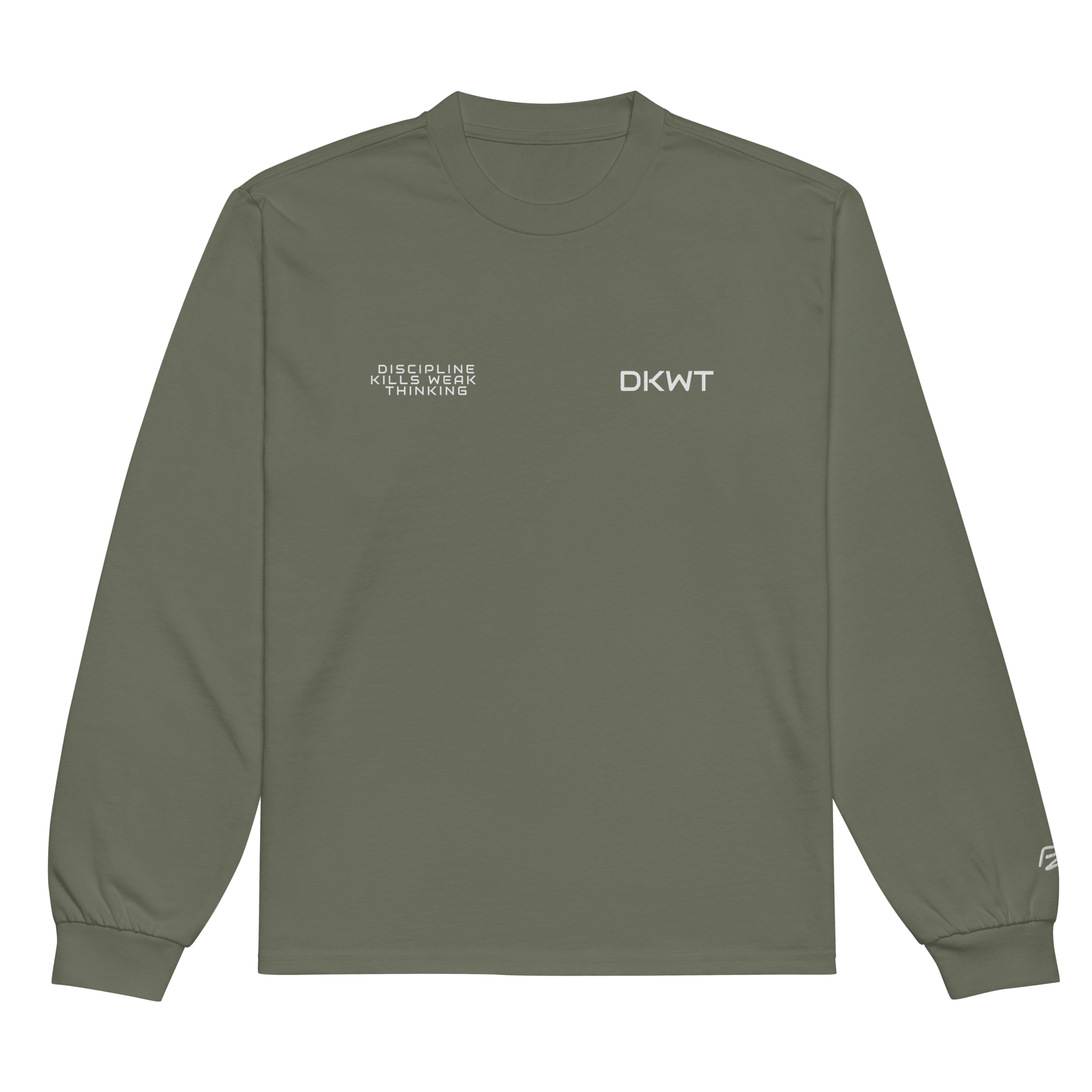 Discipline Kills Weak Thoughts Premium Longsleeve - Phase Zero Co