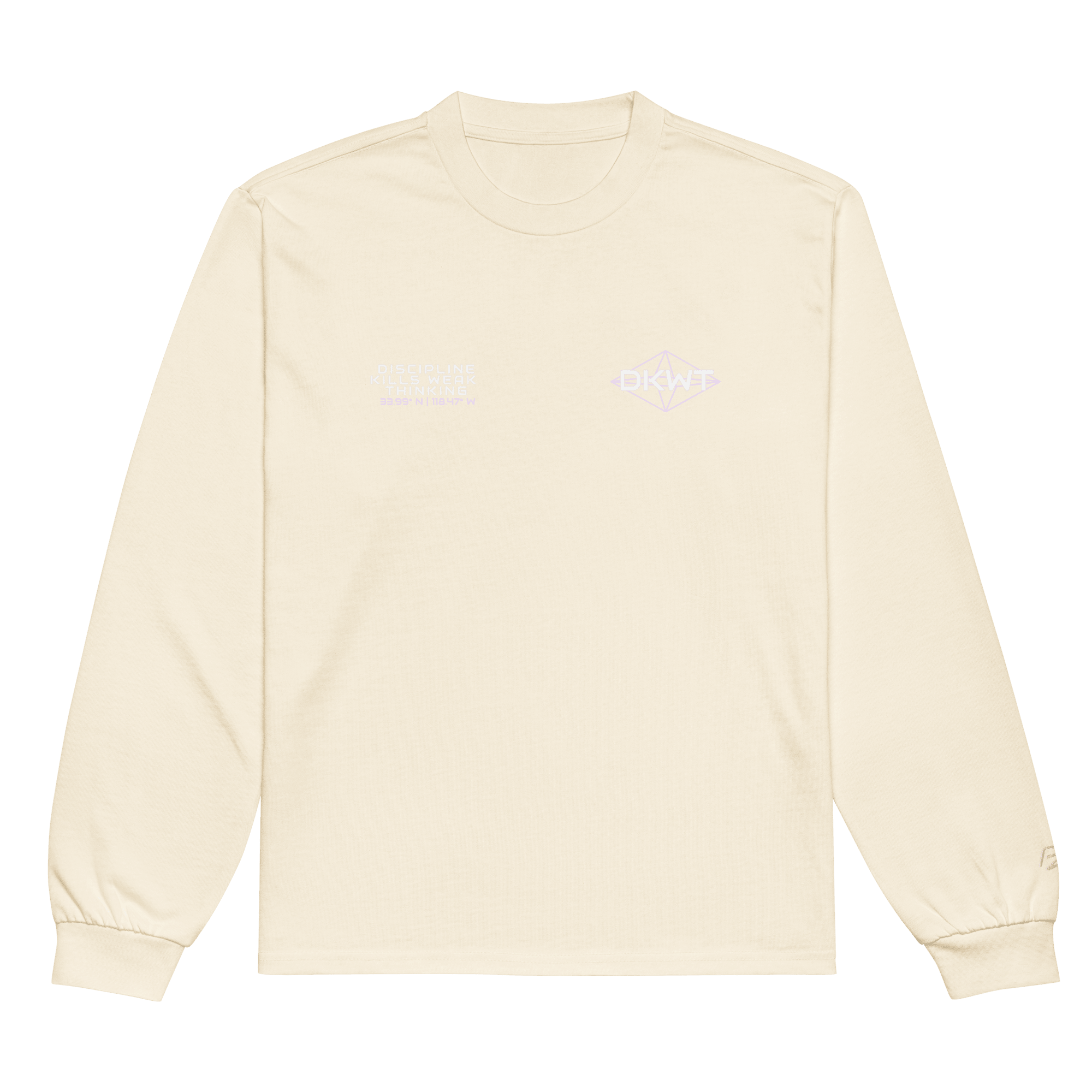 Discipline Kills Weak Thoughts Premium Longsleeve - Phase Zero Co