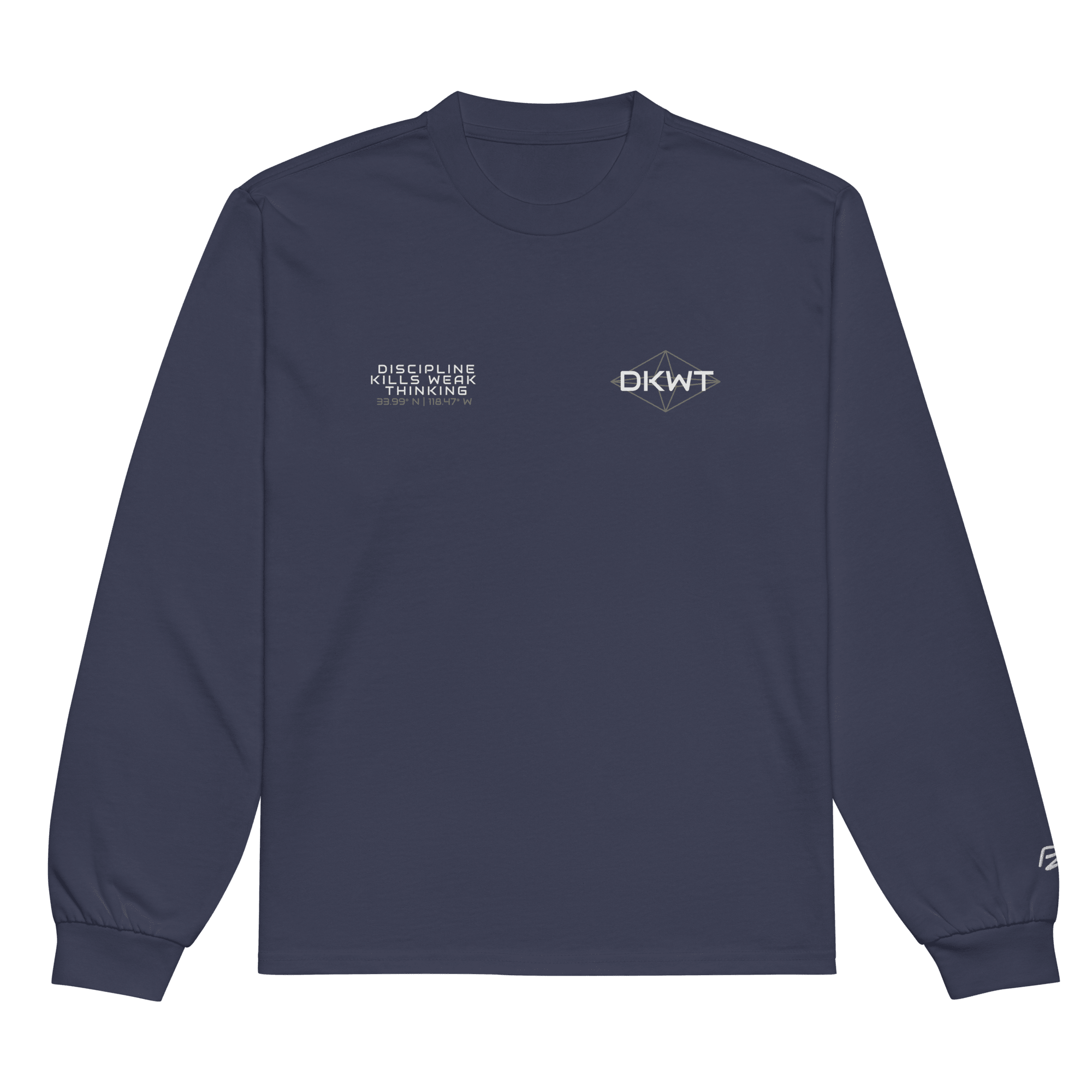 Discipline Kills Weak Thoughts Premium Longsleeve - Phase Zero Co