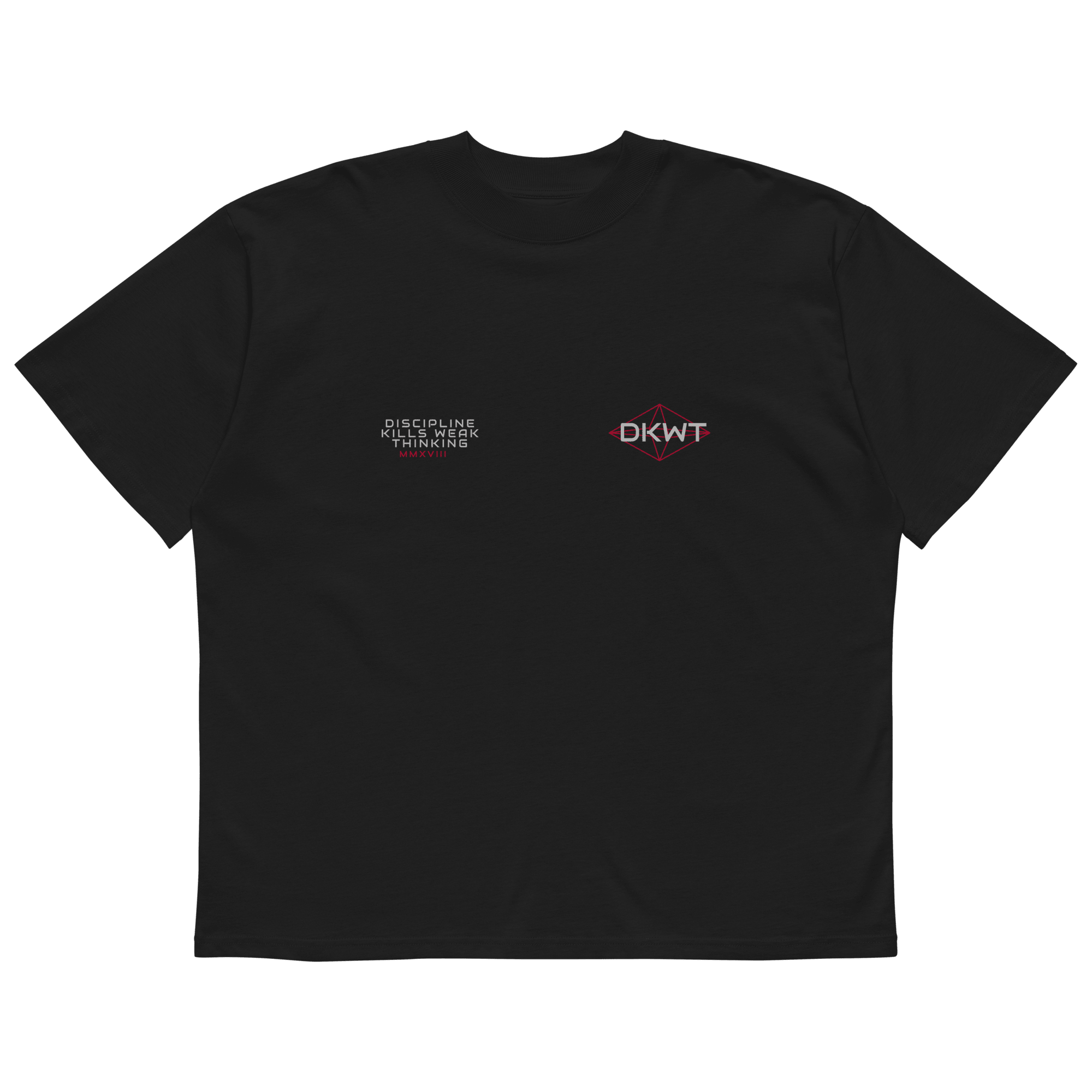 DKWT Oversized High Neck Tee - Phase Zero Co