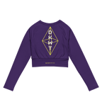 DKWT Purple Long - sleeve Crop Top - Phase Zero Co