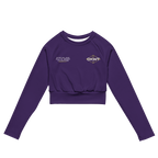 DKWT Purple Long - sleeve Crop Top - Phase Zero Co