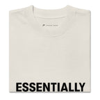 Essentially Fear of Being Average Oversized Tee - Phase Zero Co