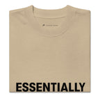Essentially Fear of Being Average Oversized Tee - Phase Zero Co