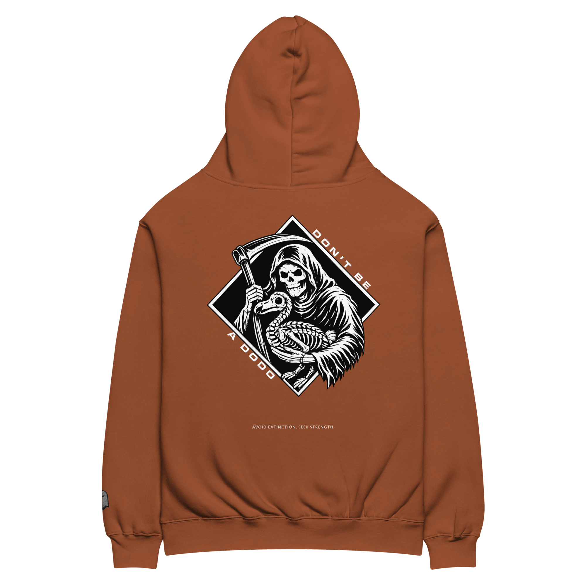 Extinction Oversized hoodie - Phase Zero Co