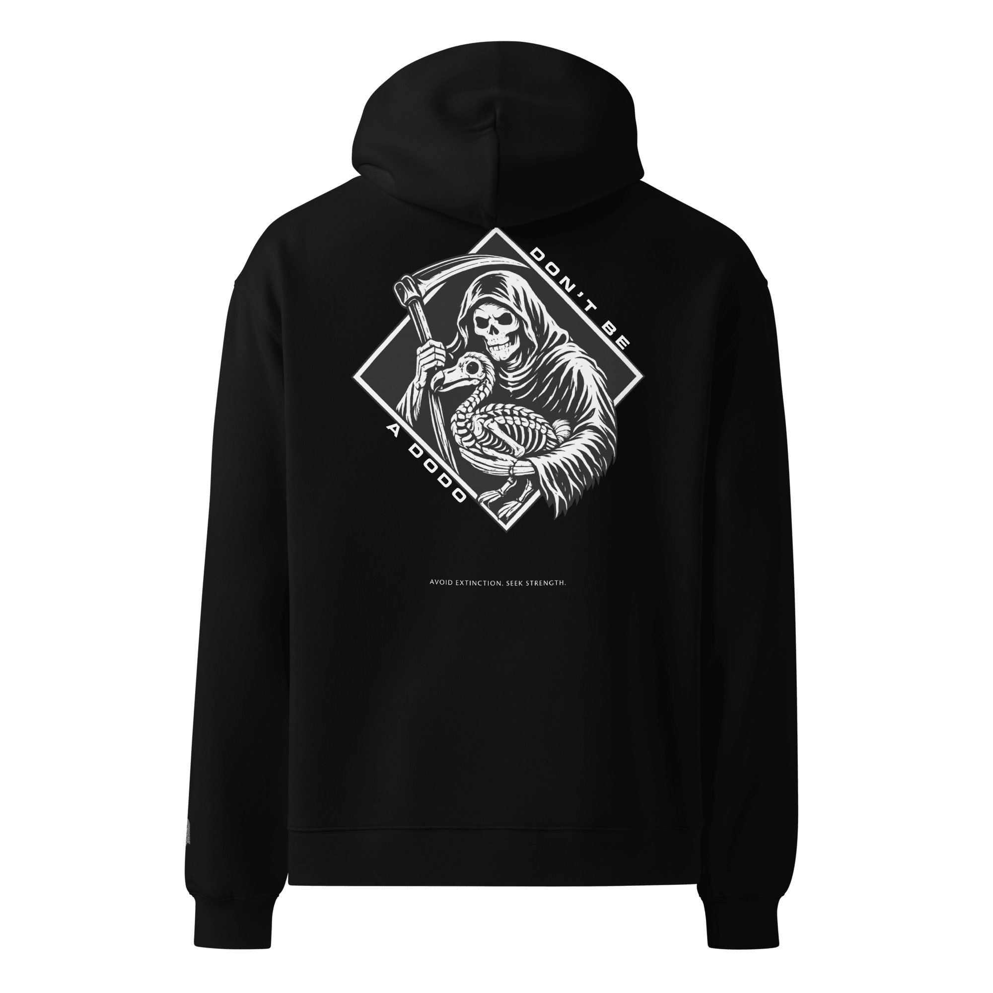 Extinction Oversized hoodie - Phase Zero Co