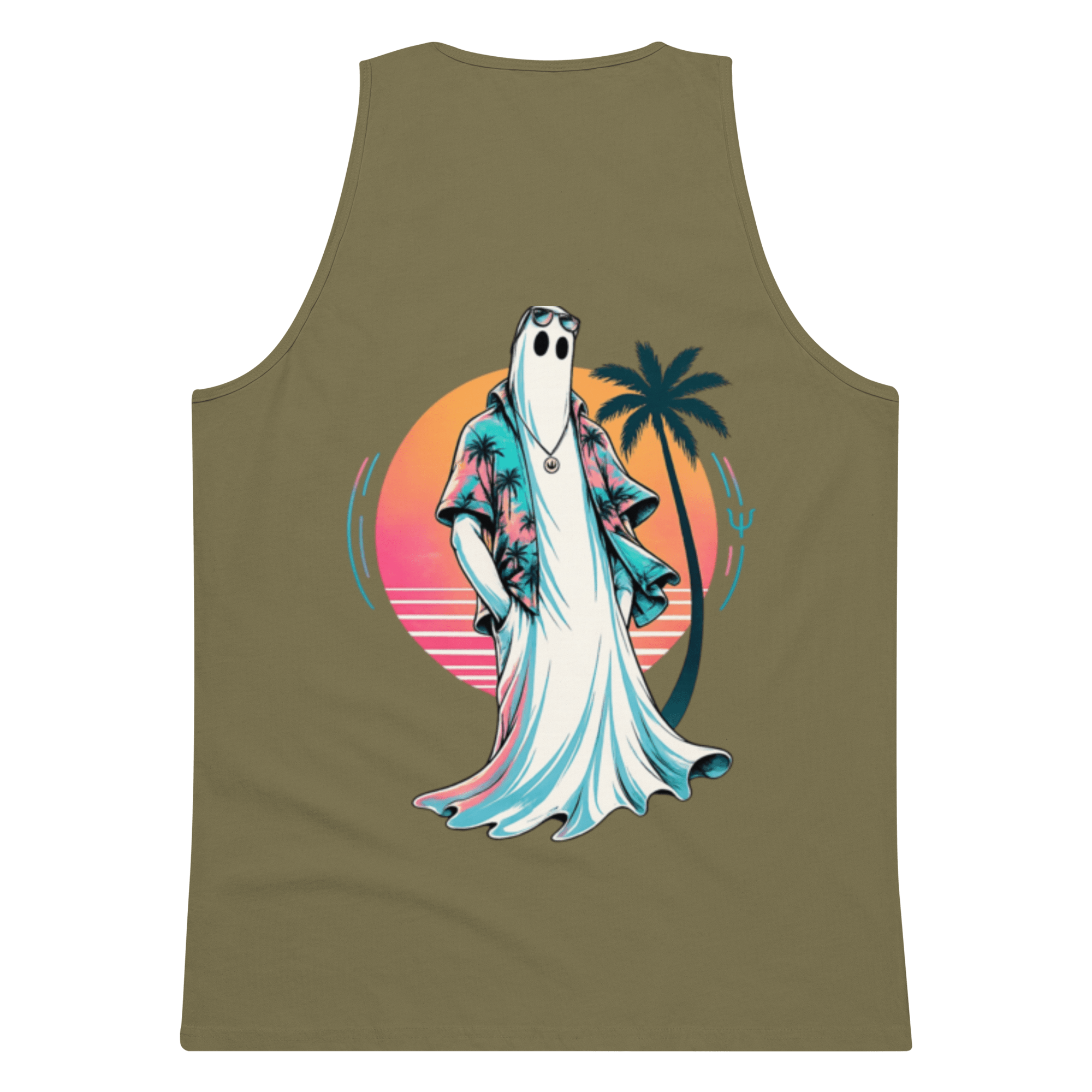 Ghost Summer Vacation Tank Top - Phase Zero Co
