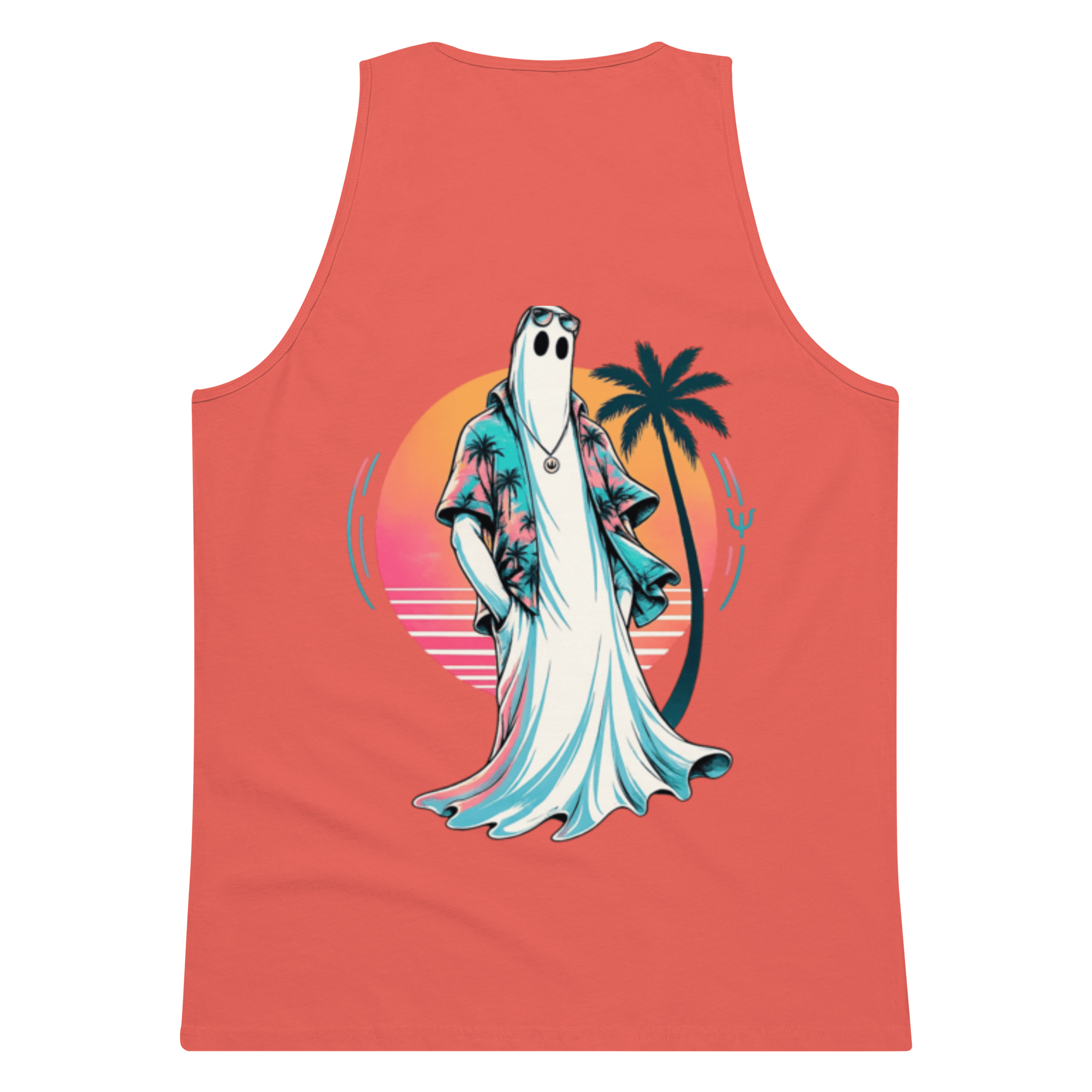 Ghost Summer Vacation Tank Top - Phase Zero Co