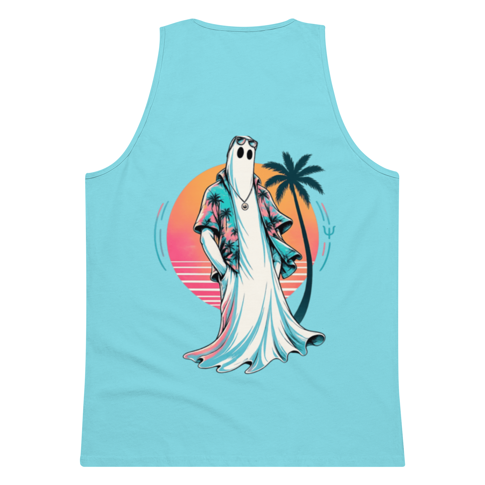 Ghost Summer Vacation Tank Top - Phase Zero Co