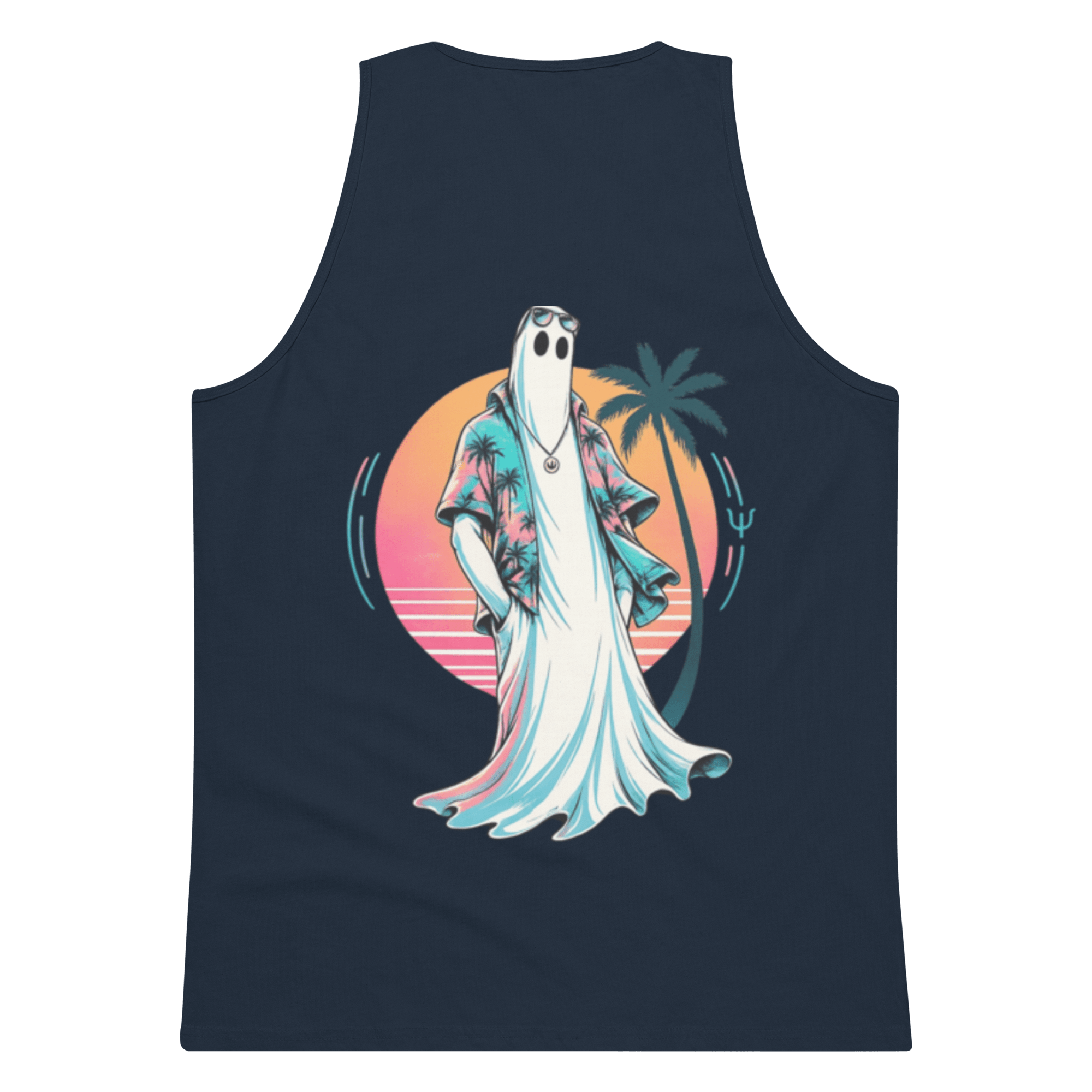 Ghost Summer Vacation Tank Top - Phase Zero Co
