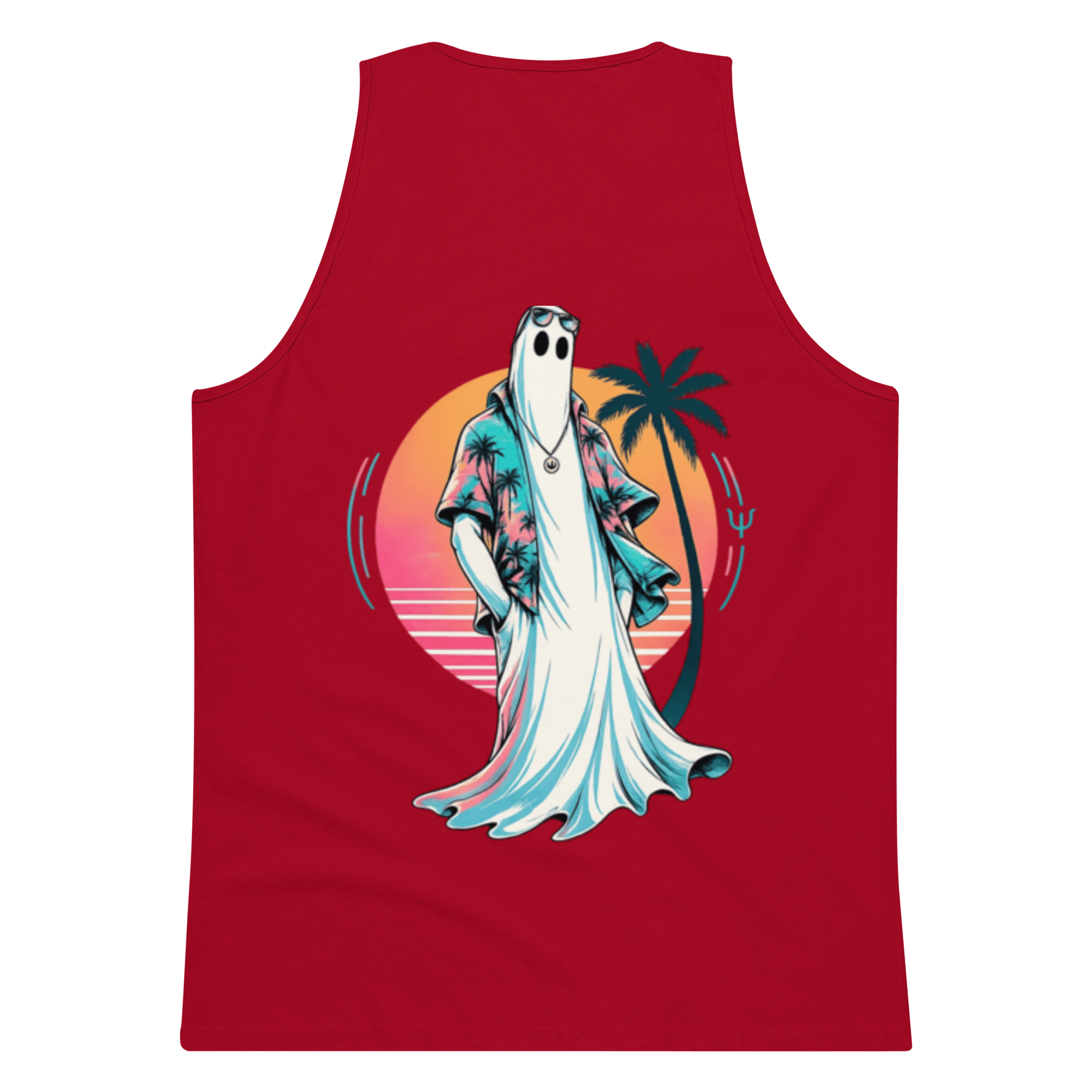 Ghost Summer Vacation Tank Top - Phase Zero Co