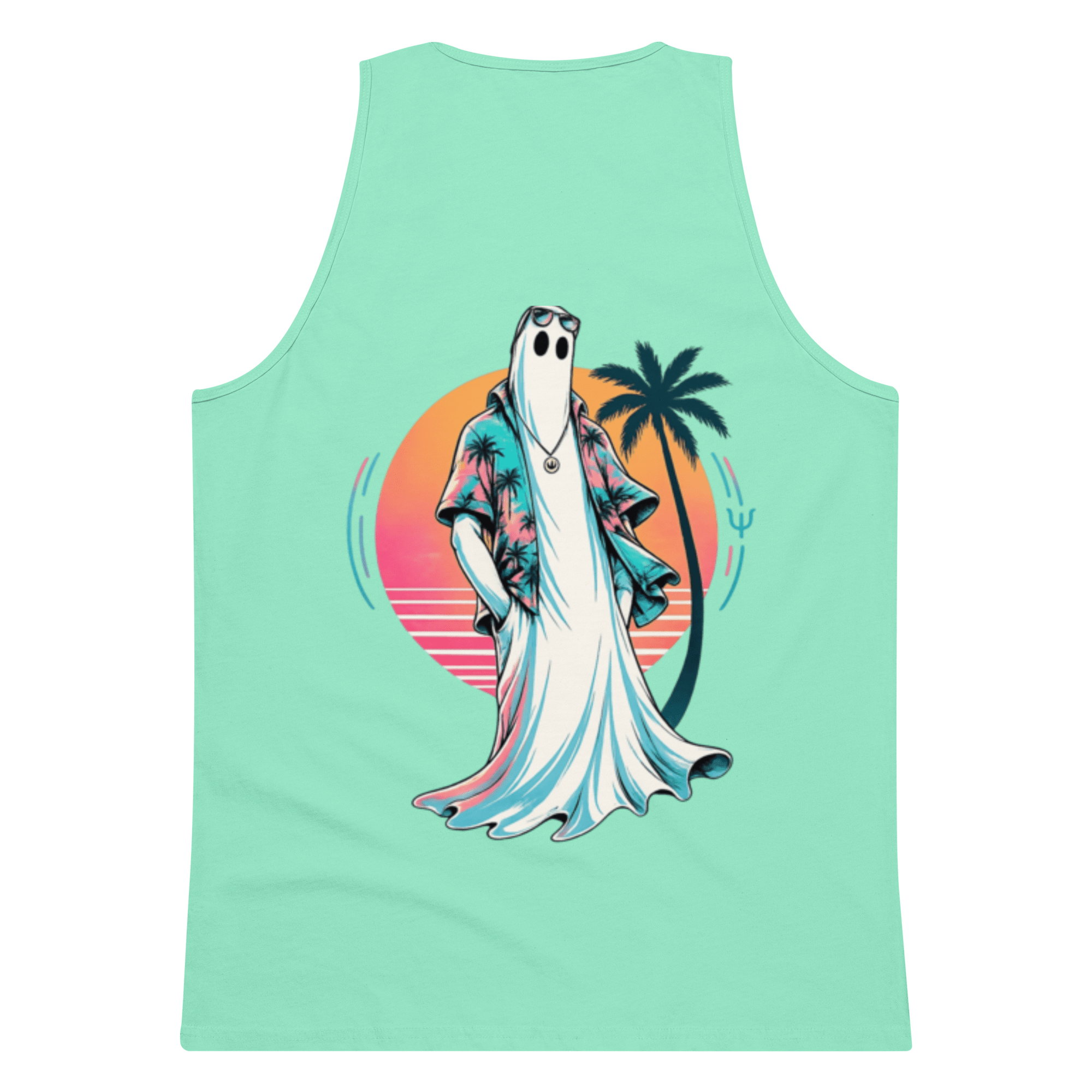 Ghost Summer Vacation Tank Top - Phase Zero Co