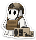 Ghosty Sticker - Phase Zero Co
