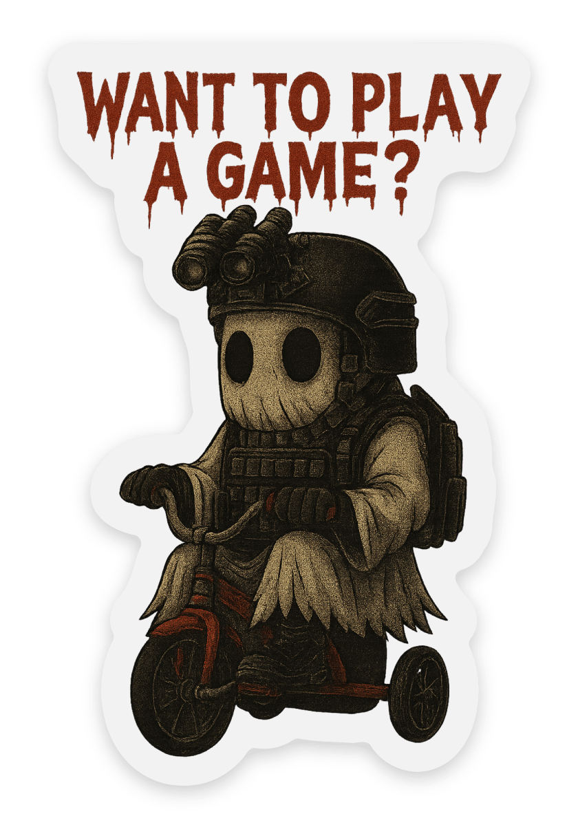 Ghosty x Tricycle Sticker - Phase Zero Co