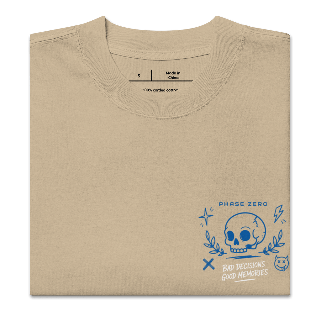 Good Memories Oversized Tee - Phase Zero Co