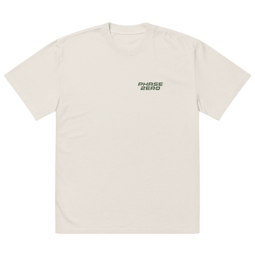 Growth over Comfort Oversized Tee - Phase Zero Co