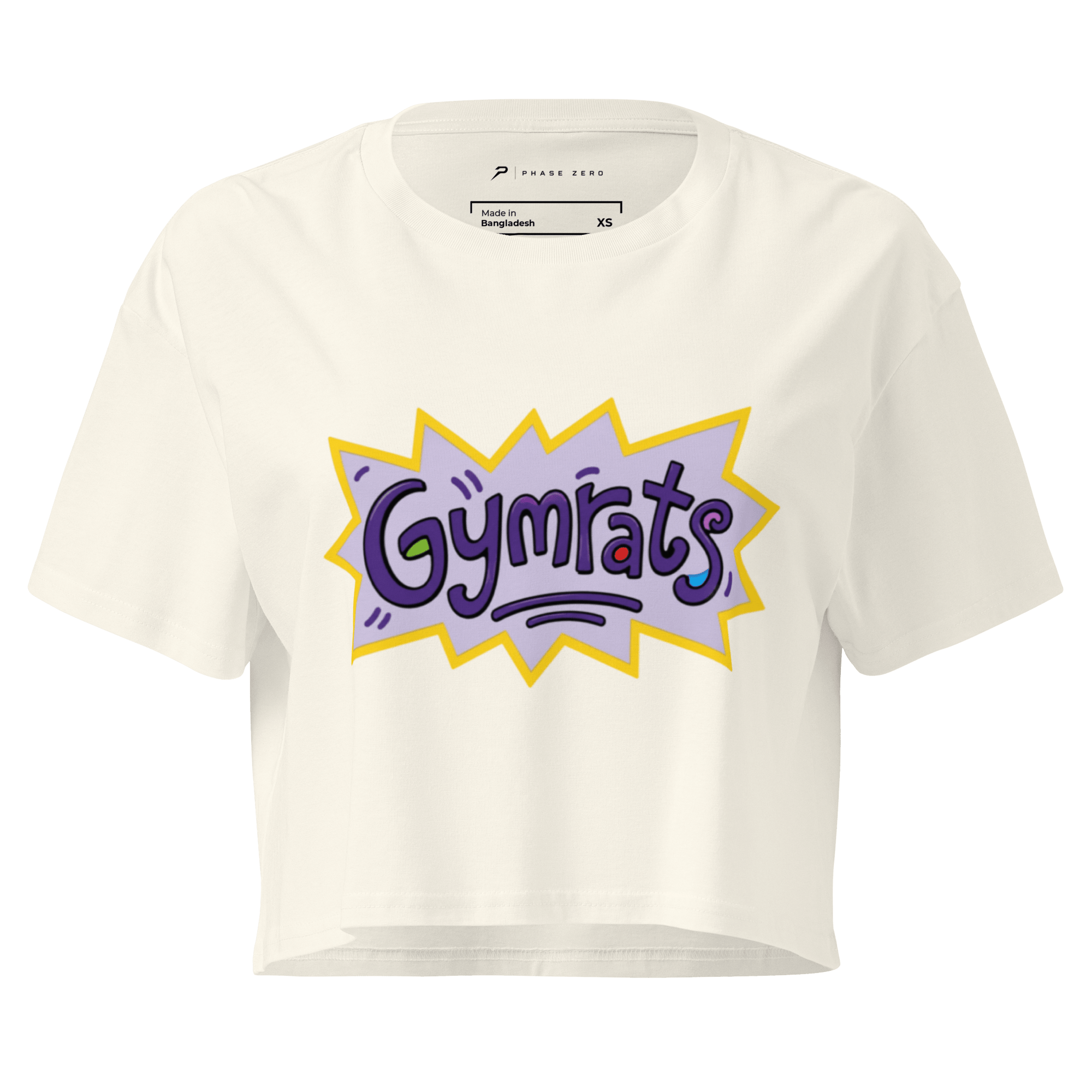 Gymrats Nostalgic Crop Top - Phase Zero Co