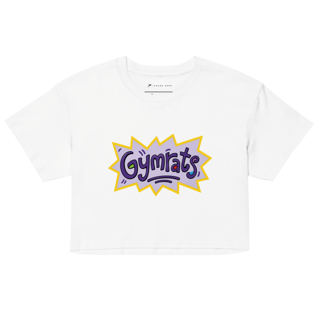 Gymrats Nostalgic Crop Top - Phase Zero Co