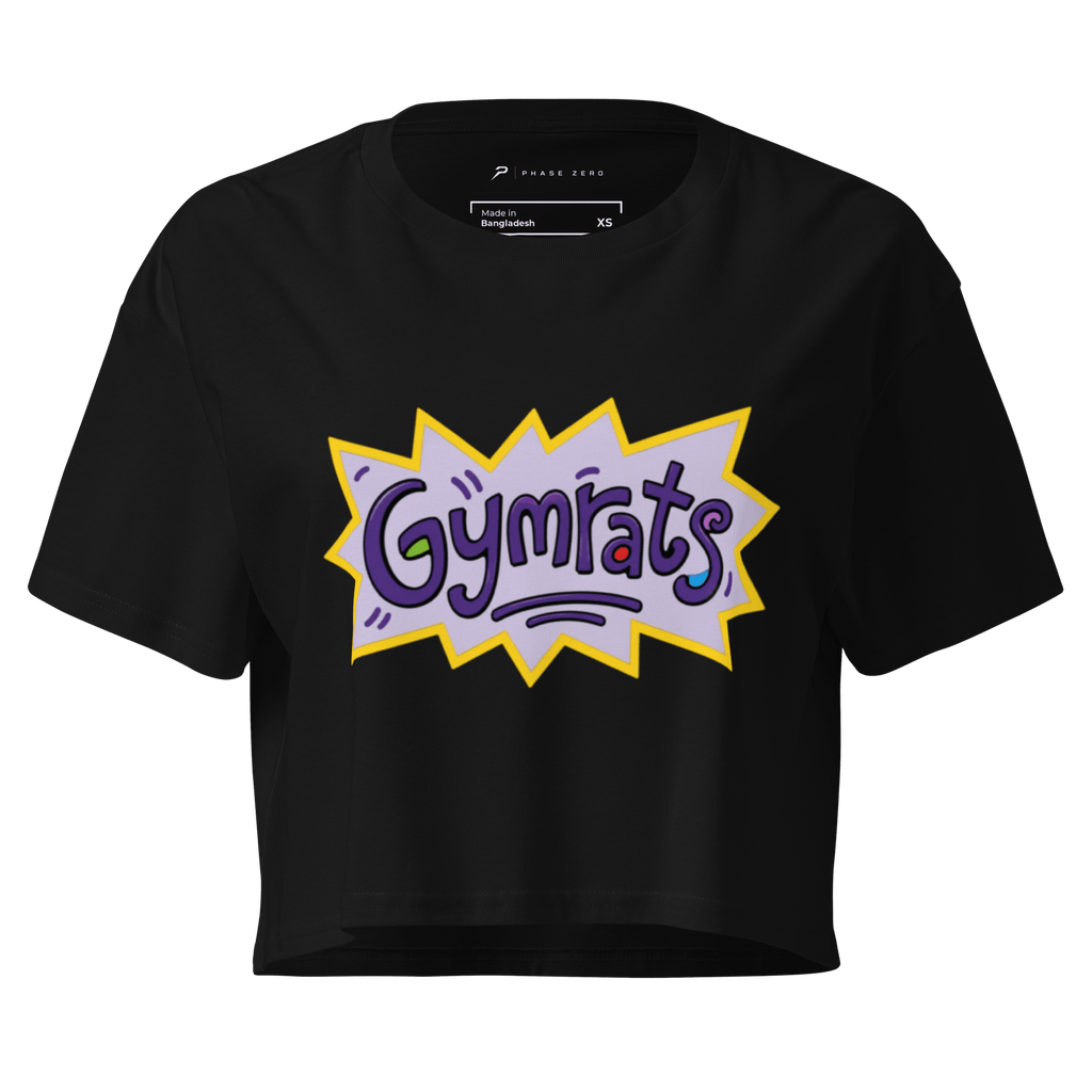 Gymrats Nostalgic Crop Top - Phase Zero Co