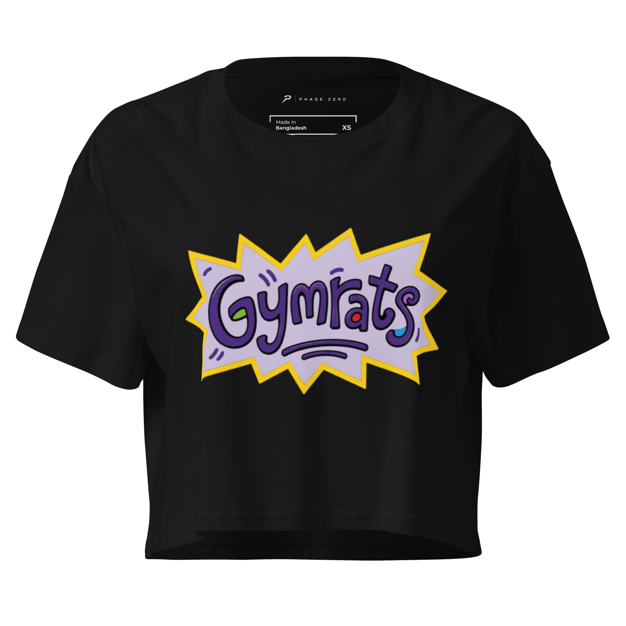 Gymrats Nostalgic Crop Top - Phase Zero Co